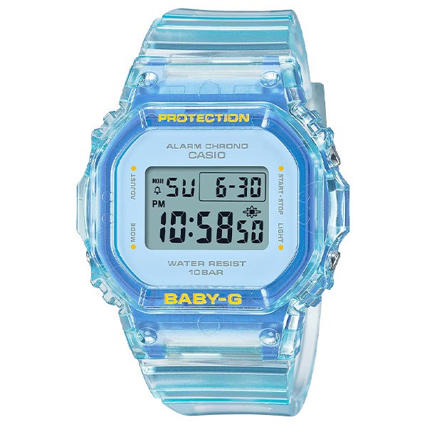 Baby-G Nữ – Quartz (Pin) – Dây Cao Su (BA-110-7A3DR)
